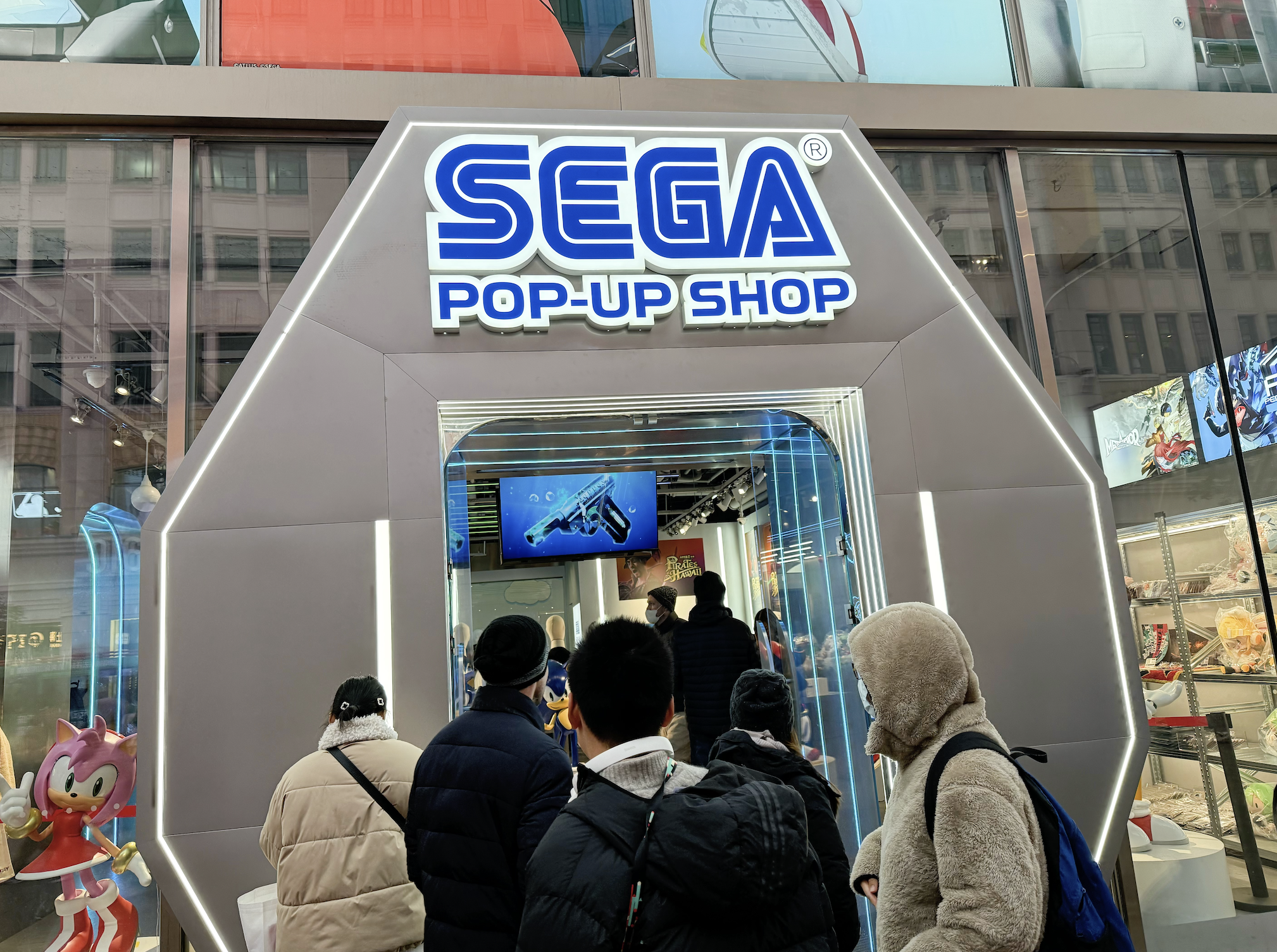 世嘉店聚起了年轻人